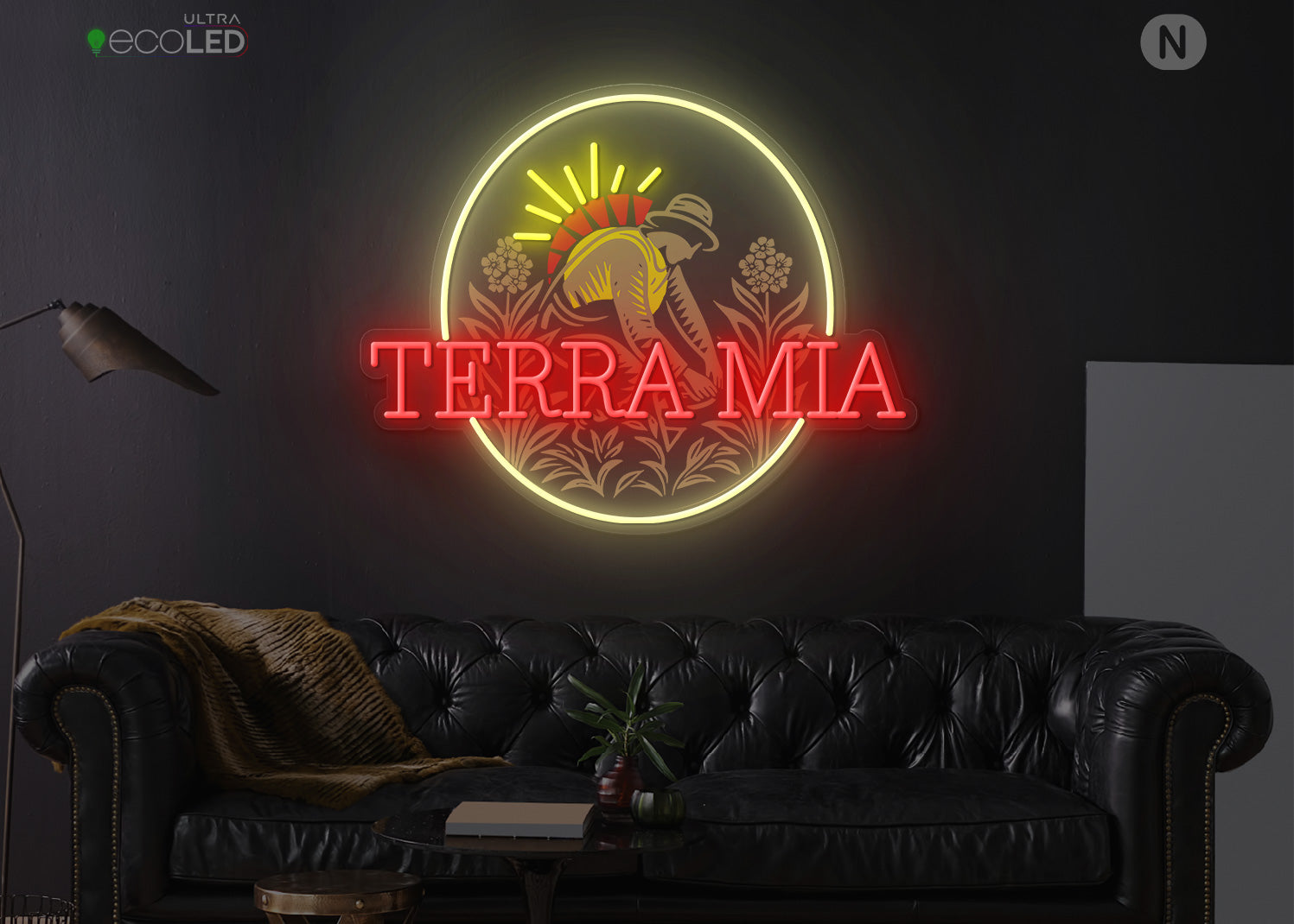 Individuelles Neonschild