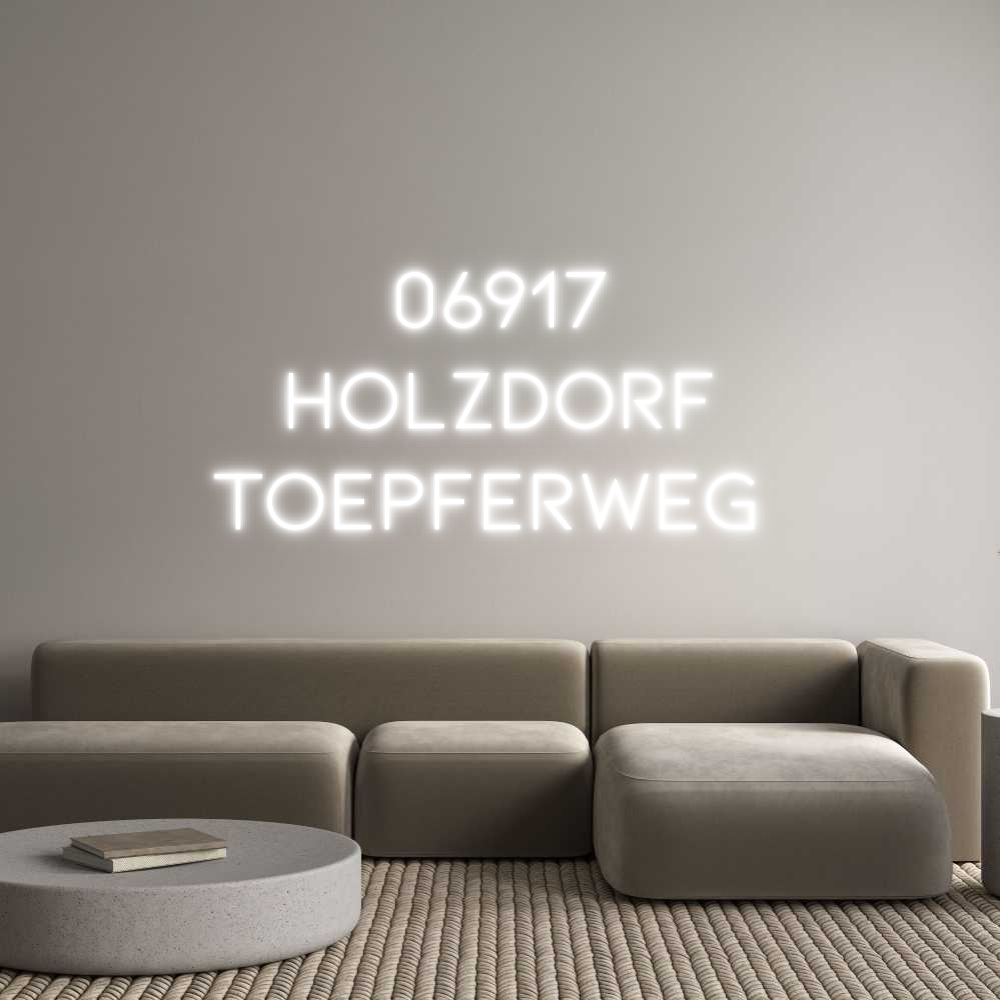 Individuelles Neon: 06917
Holzdo...