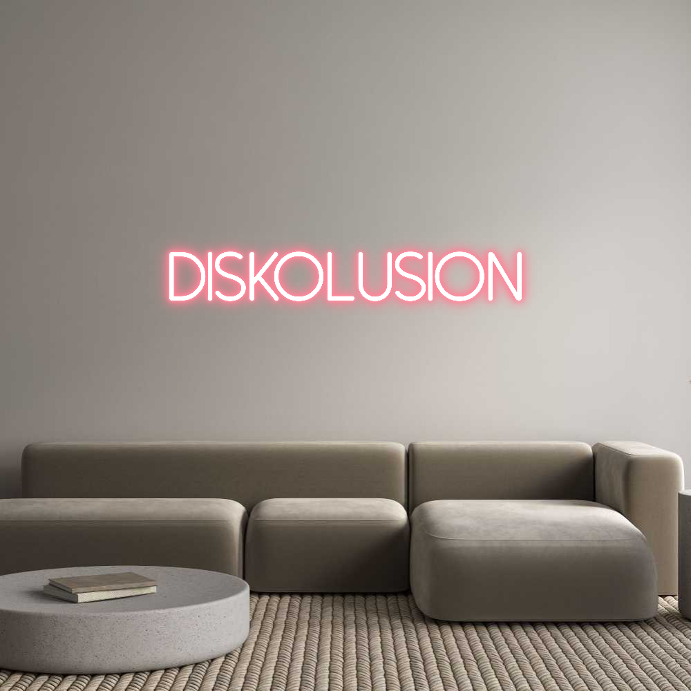 Individuelles Neon: DISKOLUSION