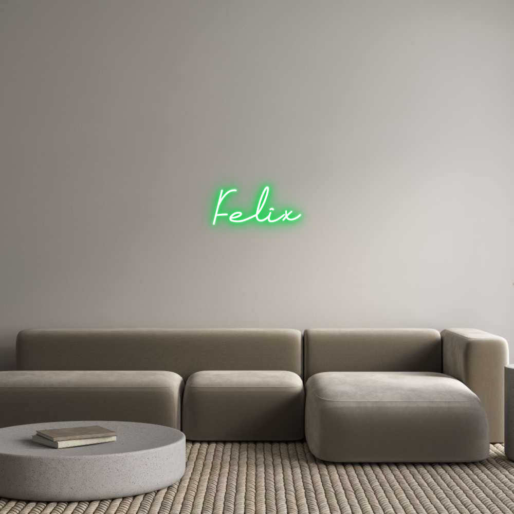 Individuelles Neon: Felix
