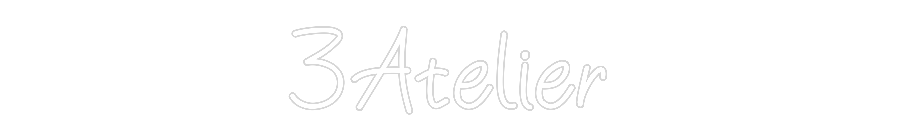 Individuelles Neon: 3Atelier