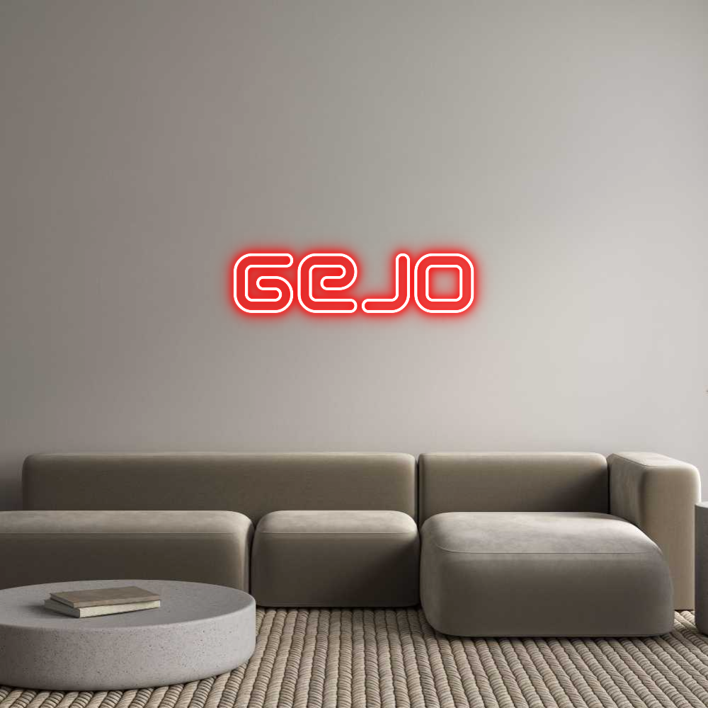 Individuelles Neon: GeJo