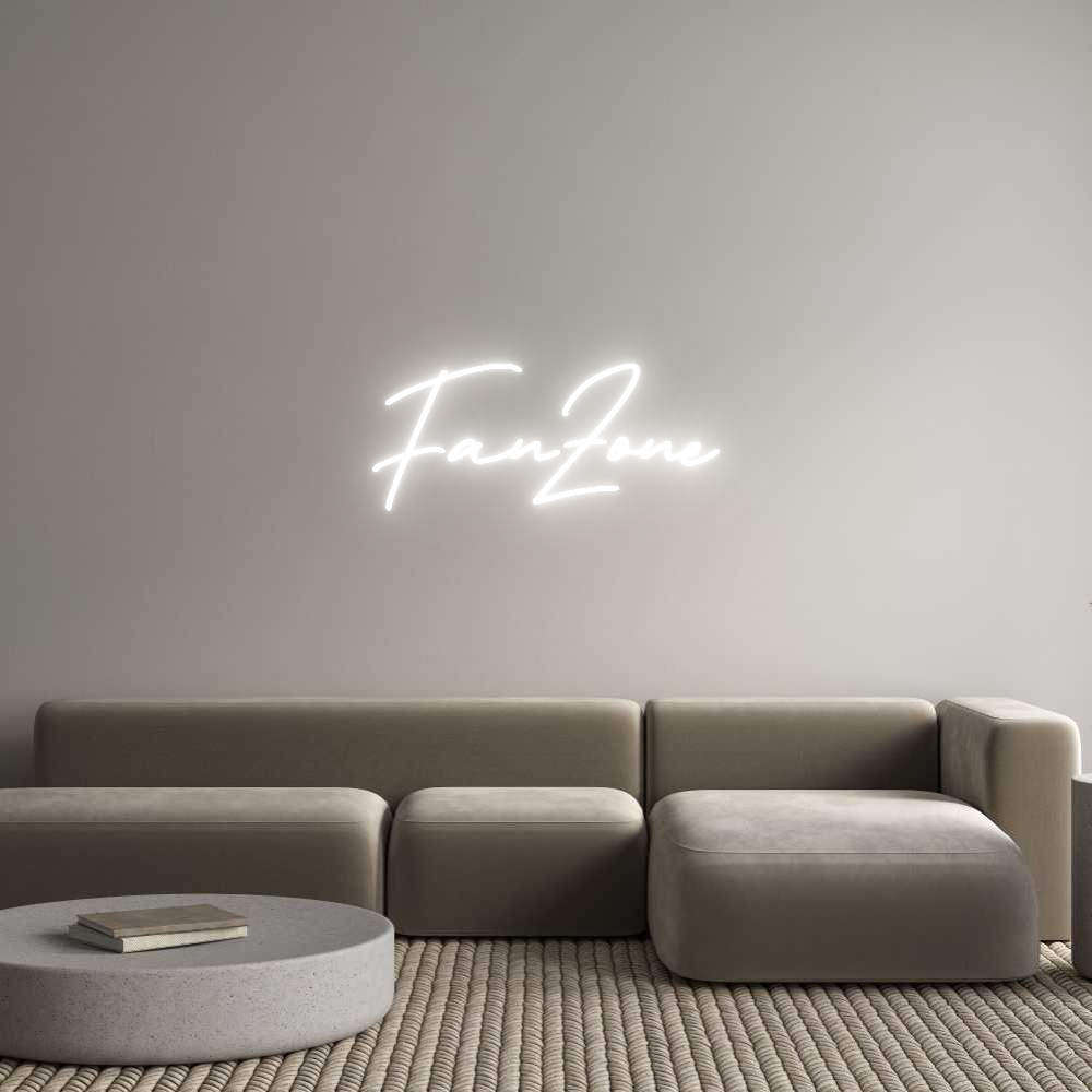 Individuelles Neon: FanZone