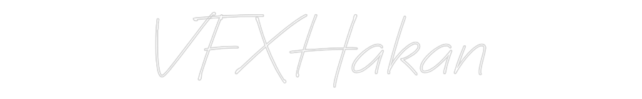 Individuelles Neon: VFXHakan