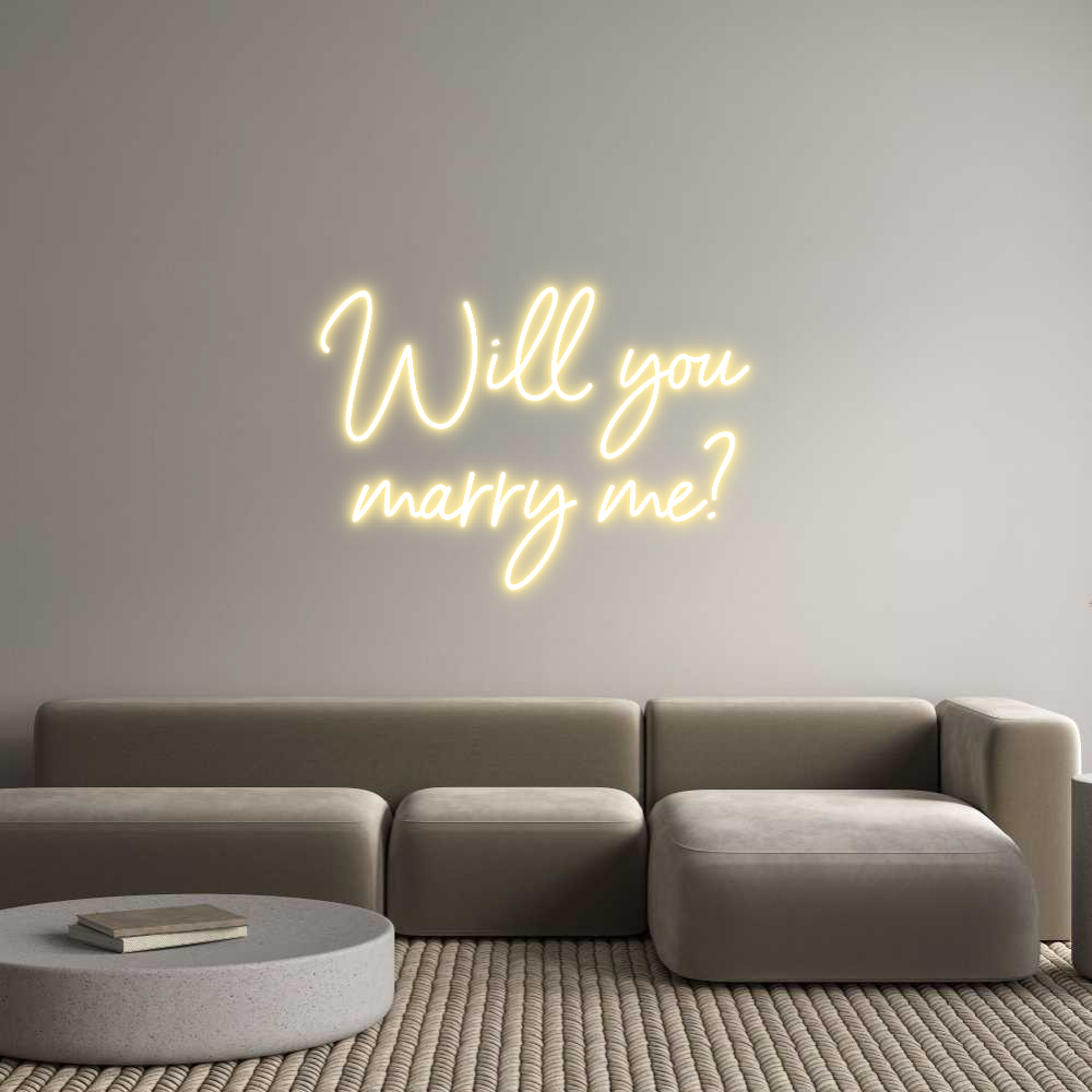 Individuelles Neon: Will you
ma...