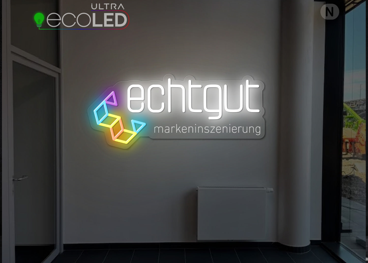 Individuelles Neonschild