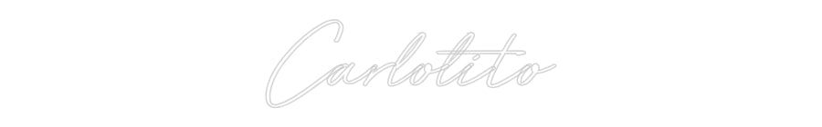 Individuelles Neon: Carlolito