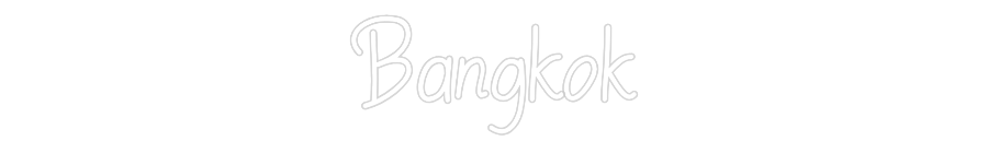 Individuelles Neon: Bangkok