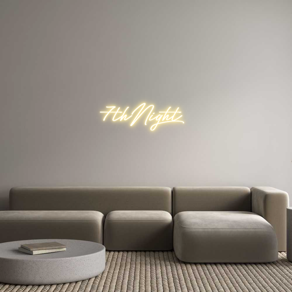 Individuelles Neon: 7thNight