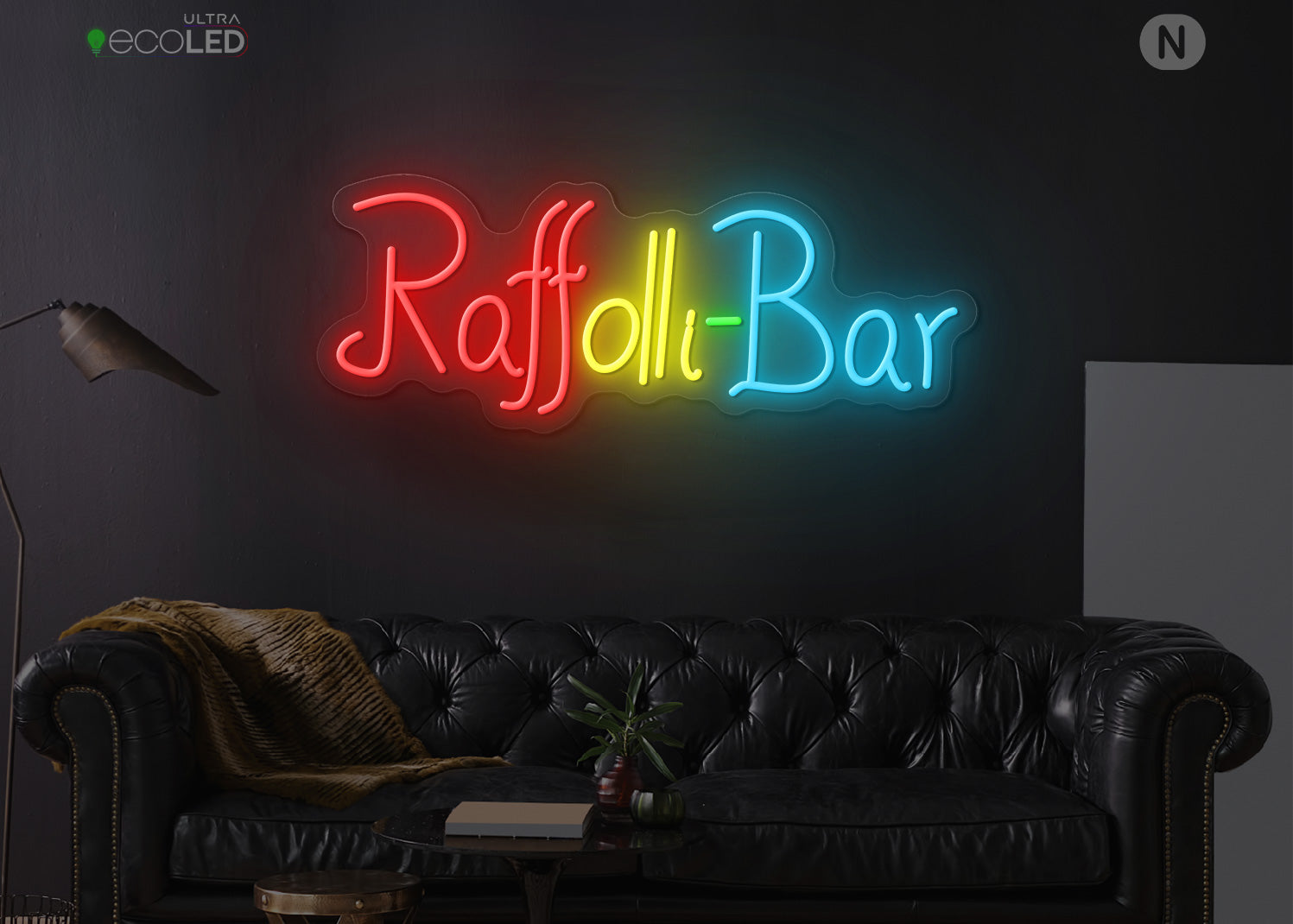 Individuelles Neonschild