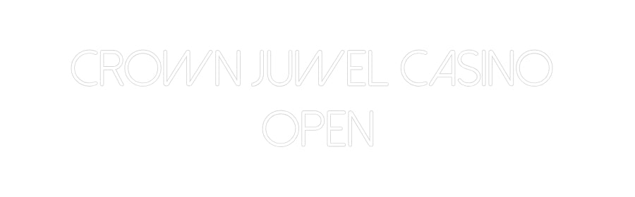 Individuelles Neon: Crown Juwel C...