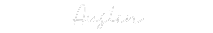 Individuelles Neon: Austin