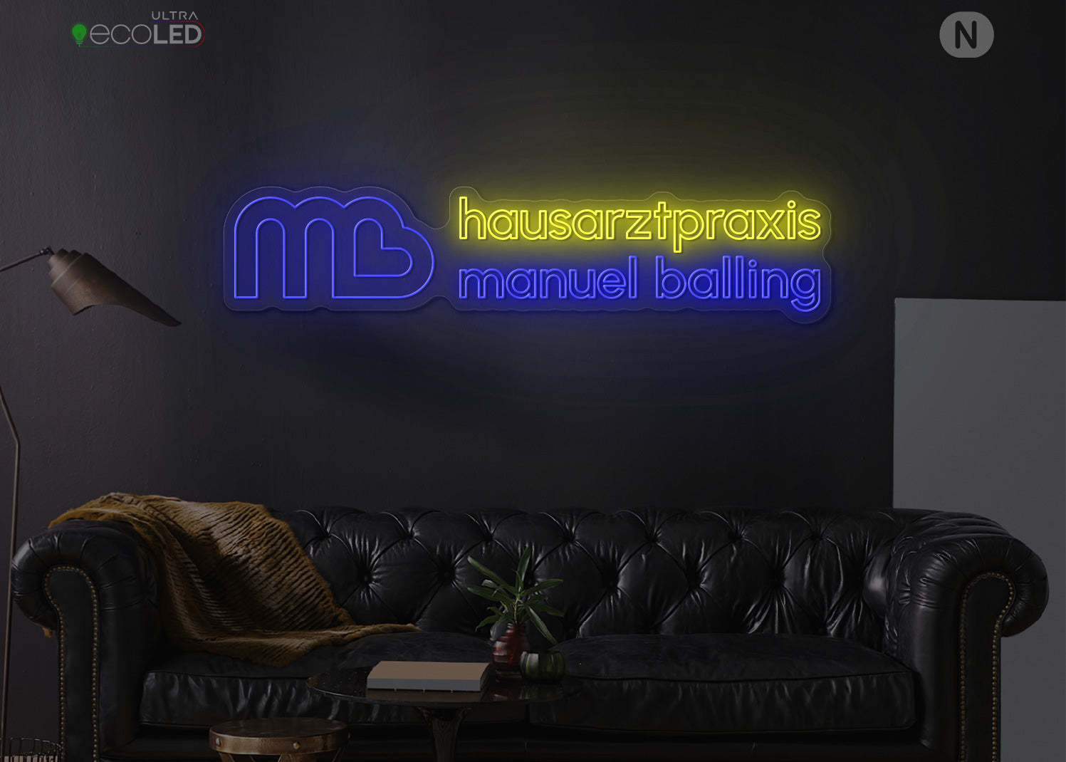 Individuelles Neonschild