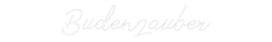Individuelles Neon: Budenzauber