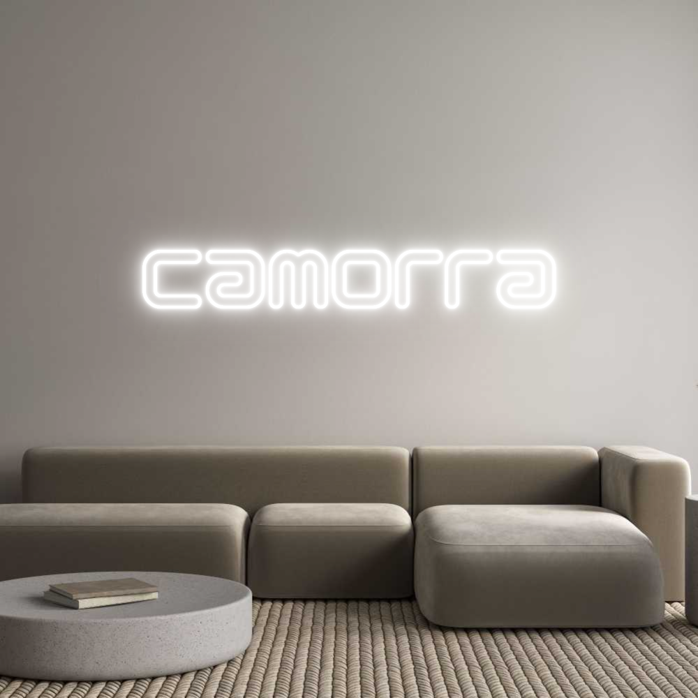 Individuelles Neon: Camorra