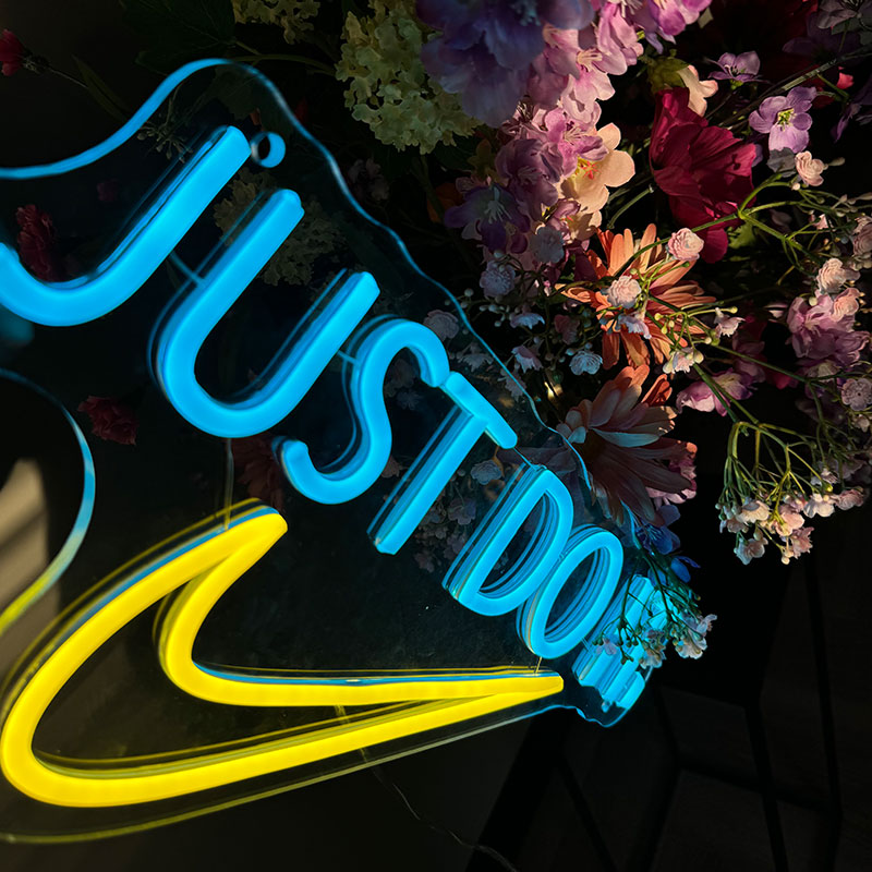 Neon Schild Just do it