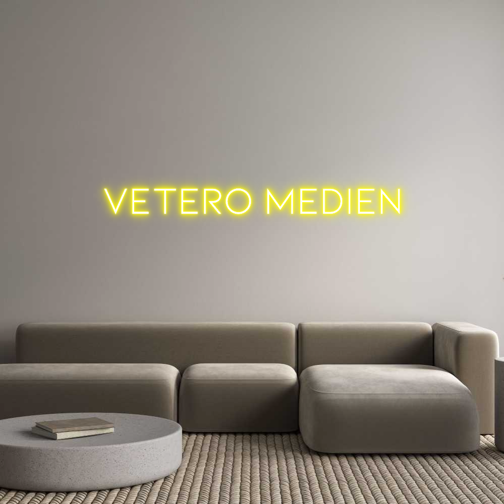 Individuelles Neon: VETERO MEDIEN