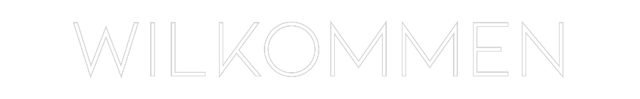 Individuelles Neon: Wilkommen
