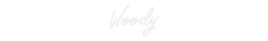 Individuelles Neon: Woody