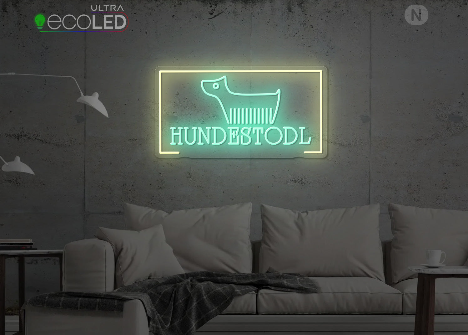 Individuelles Neonschild