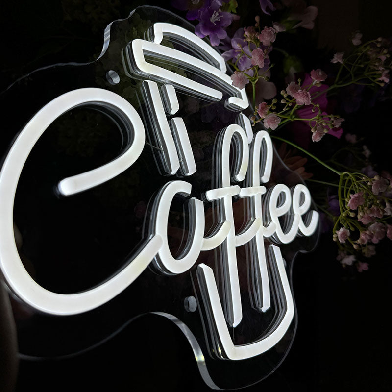 Neon Schild Coffee