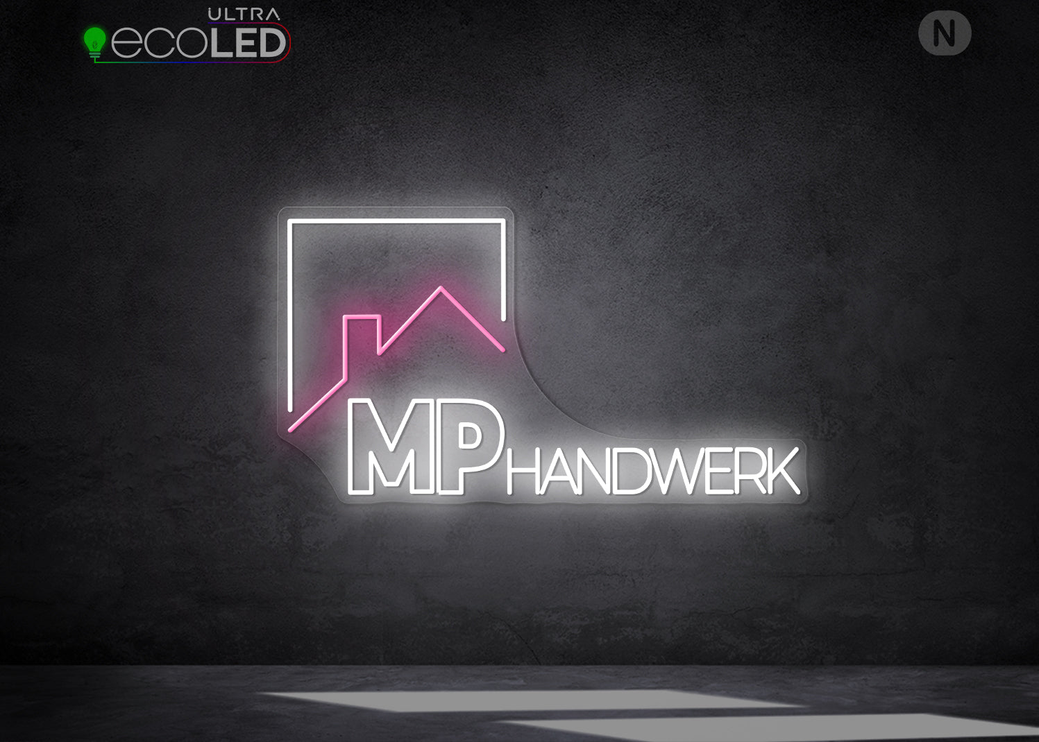 Individuelles Neonschild
