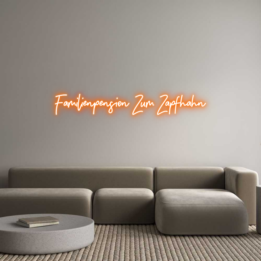 Individuelles Neon: Familienpensi...