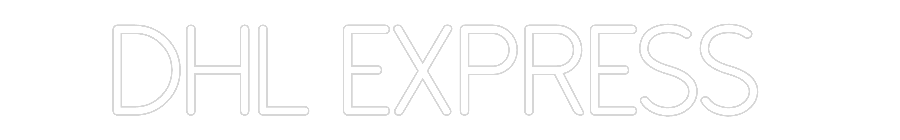 Individuelles Neon: DHL EXPRESS