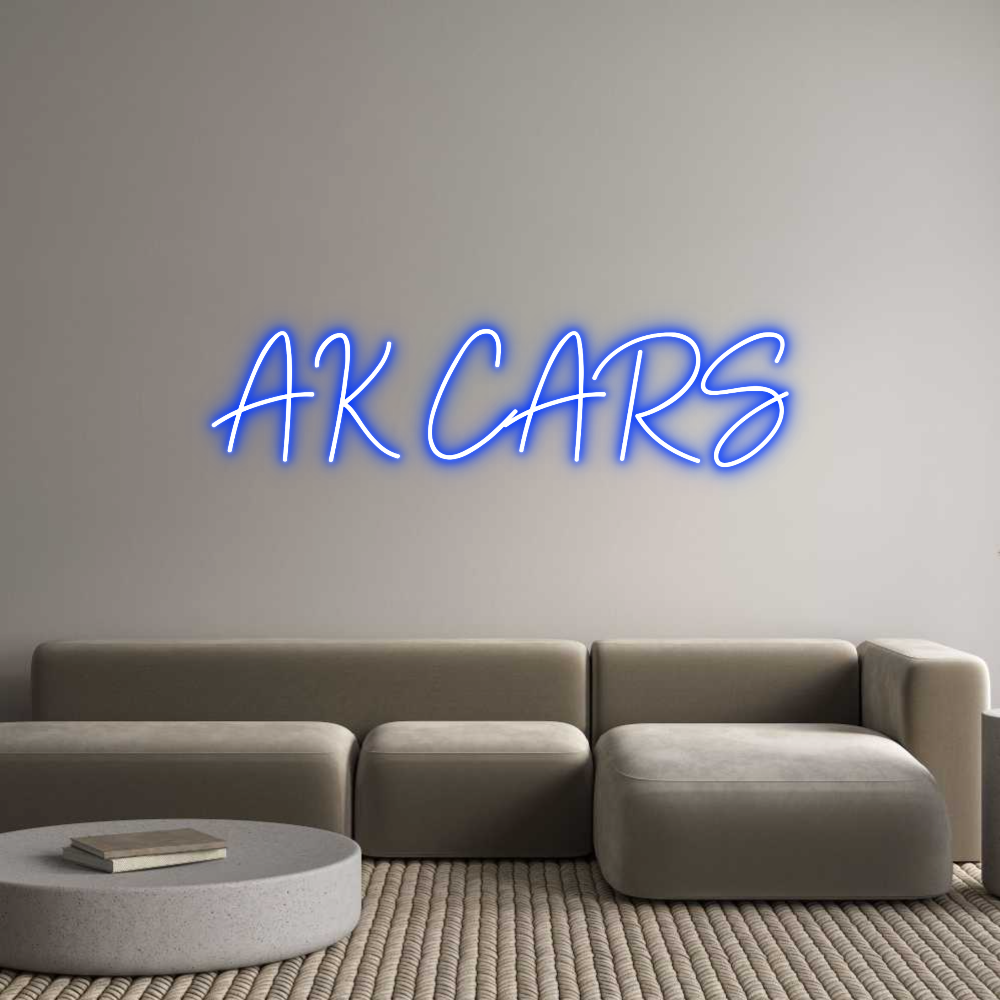 Individuelles Neon: AK CARS