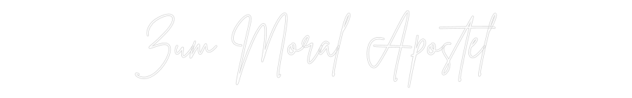 Individuelles Neon: Zum Moral Apo...