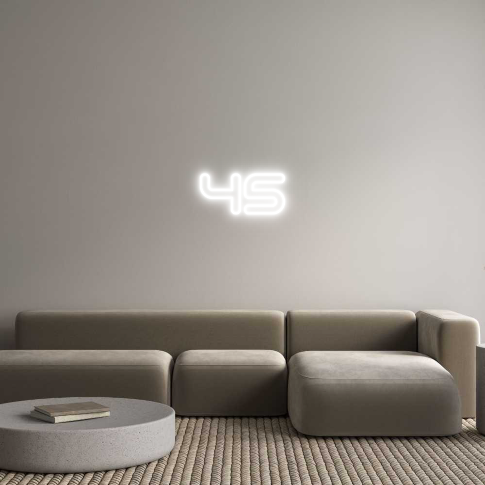 Individuelles Neon: 45