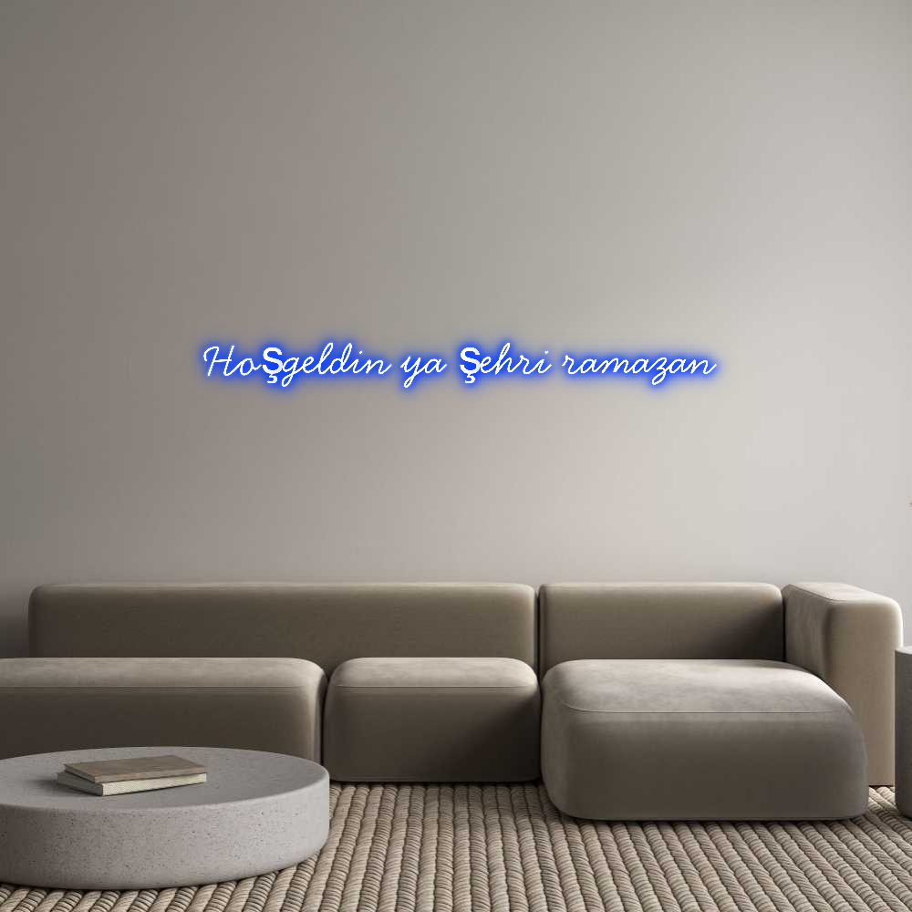 Individuelles Neon: Hoşgeldin ya...