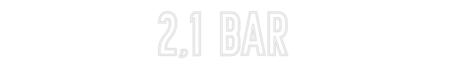 Individuelles Neon: 2,1 bar