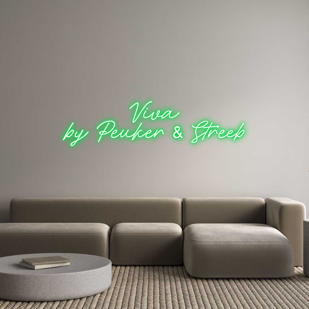 Individuelles Neon: Viva
by Peuk...