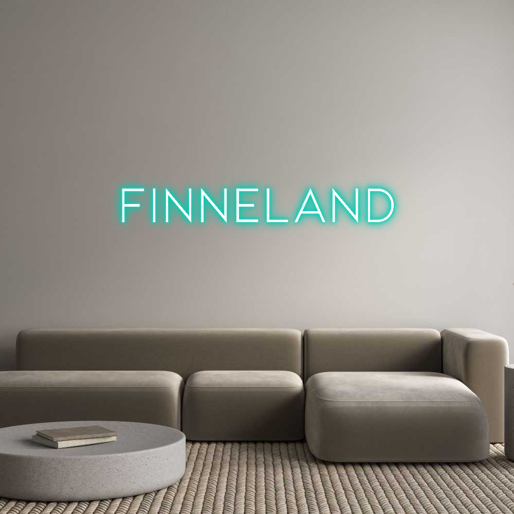 Individuelles Neon: FINNELAND