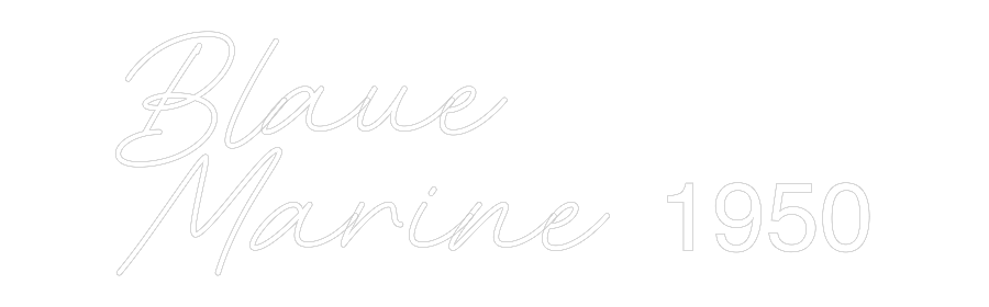 Individuelles Neon: Blaue
Marine...