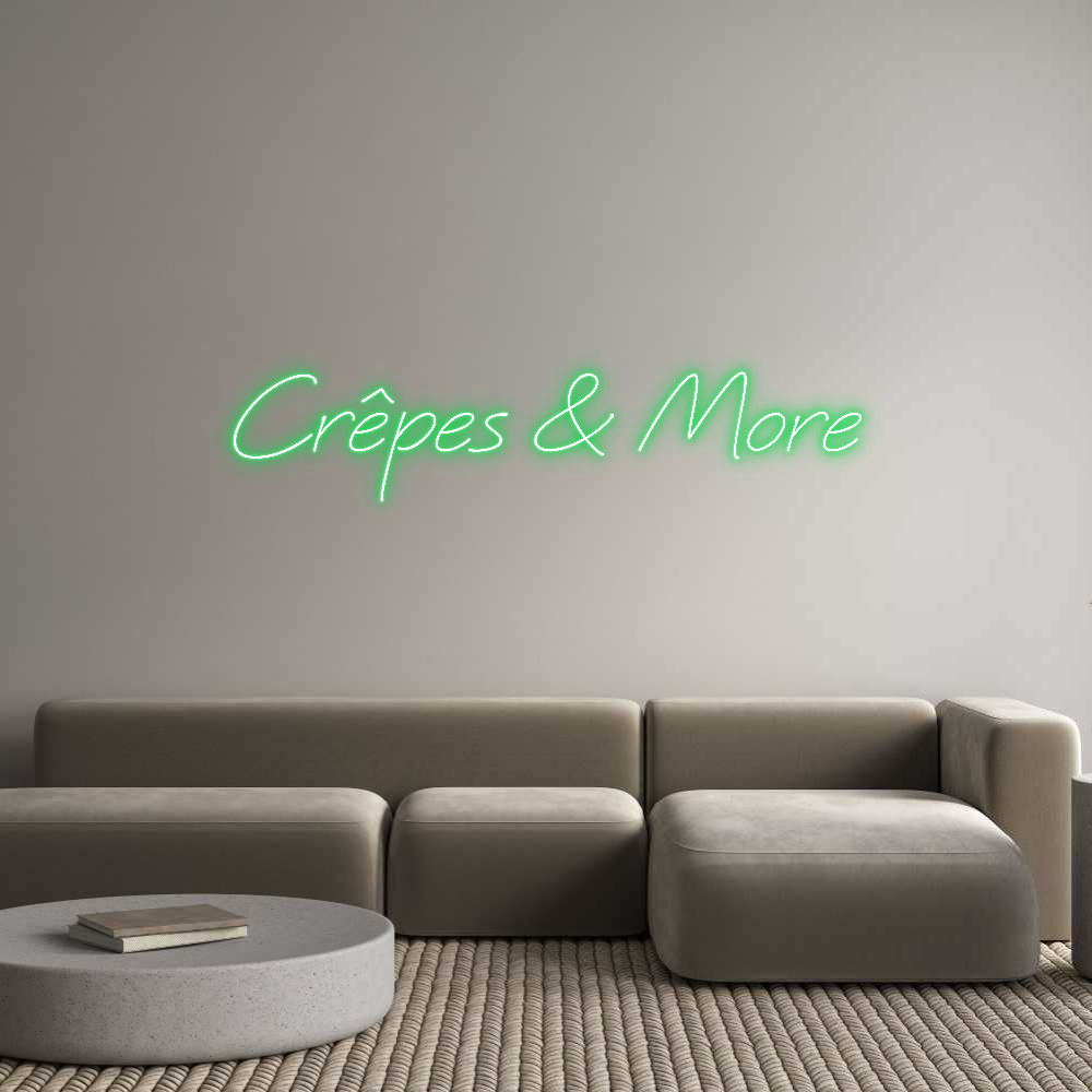 Individuelles Neon: Crêpes & More