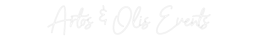 Individuelles Neon: Artos & Olis ...