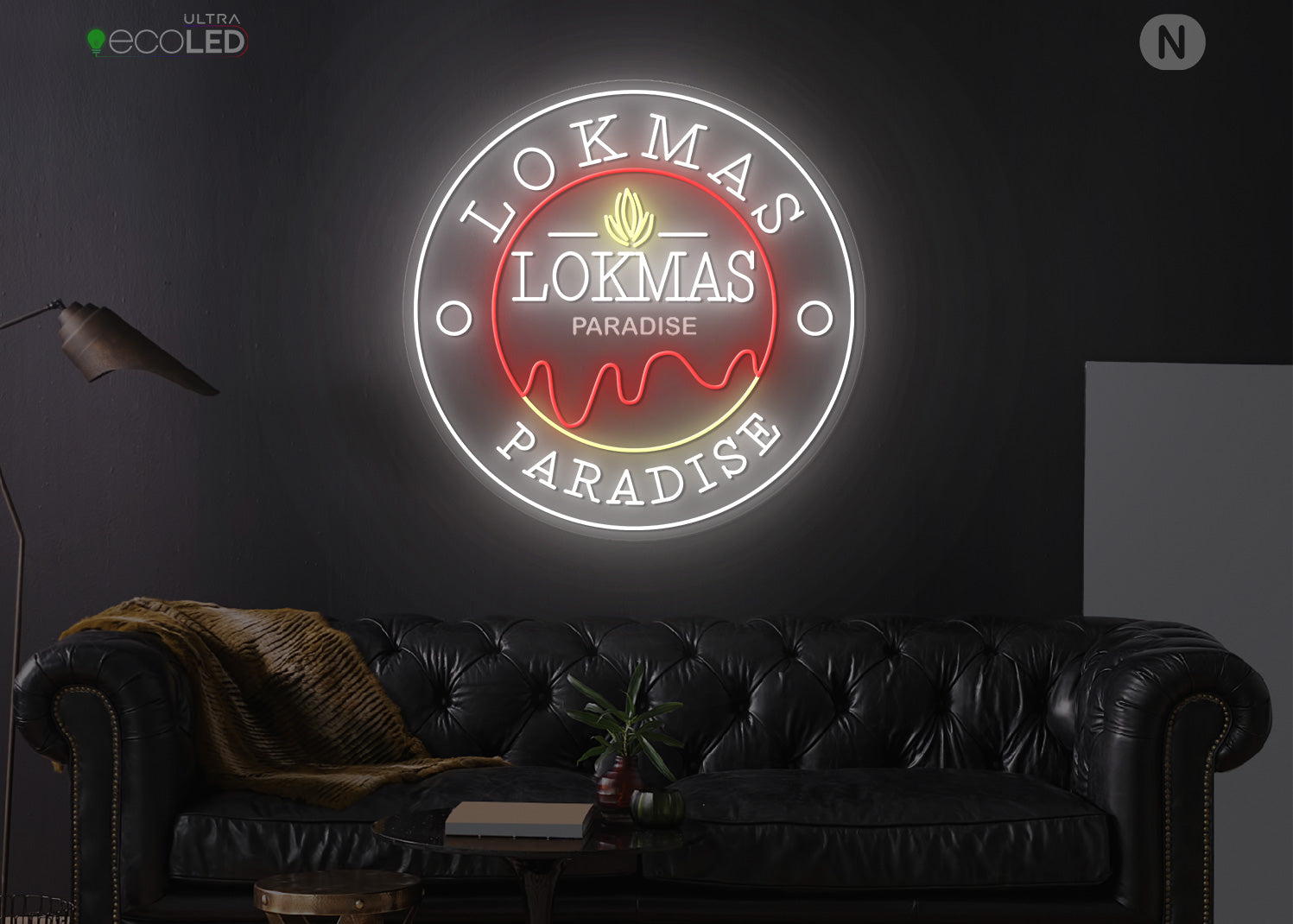 Individuelles Neonschild