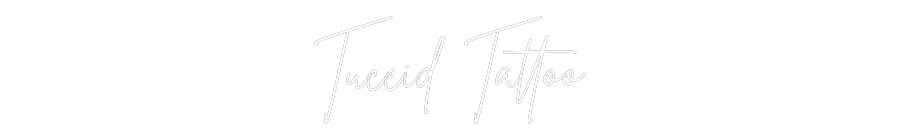 Individuelles Neon: Tuccid Tattoo