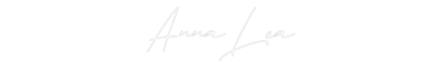 Individuelles Neon: Anna Lea