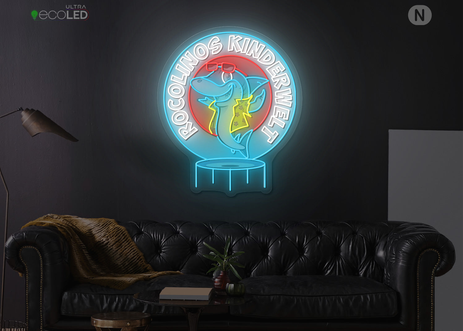 Individuelles Neonschild
