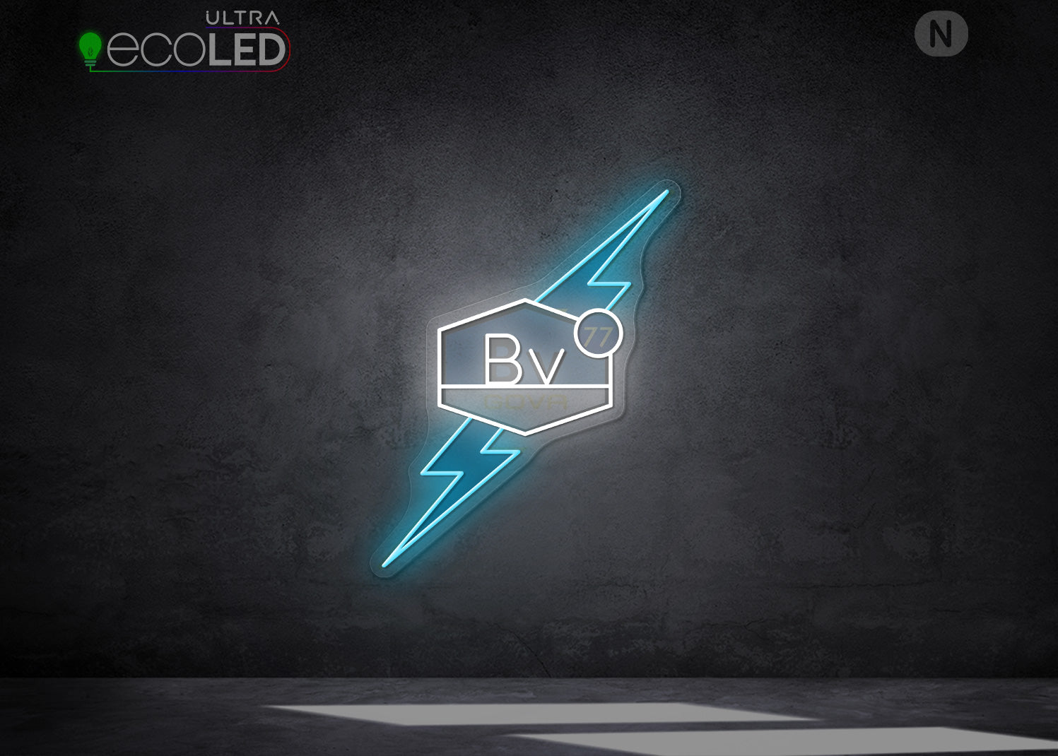 Individuelles Neonschild