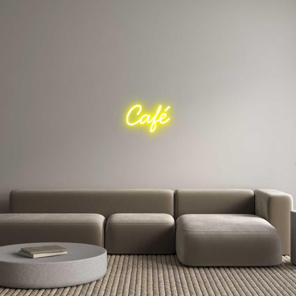 Individuelles Neon: Café