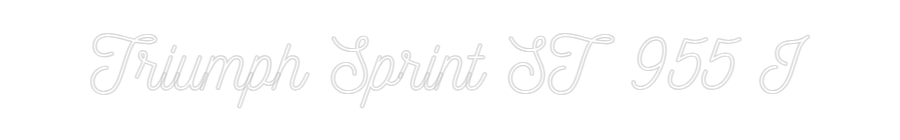 Individuelles Neon: Triumph Sprin...