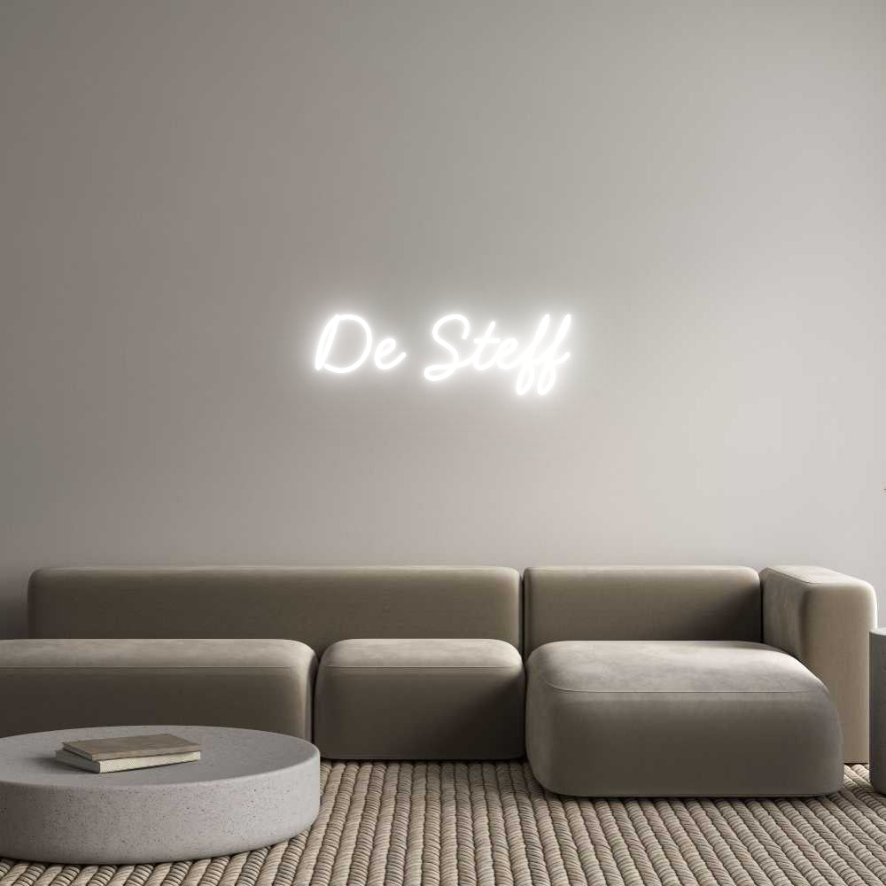 Individuelles Neon: De Steff