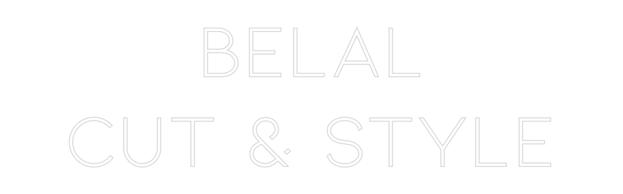 Individuelles Neon: BELAL
Cut & ...