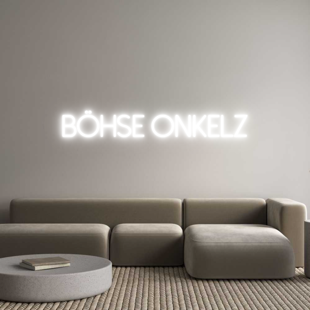 Individuelles Neon: Böhse Onkelz