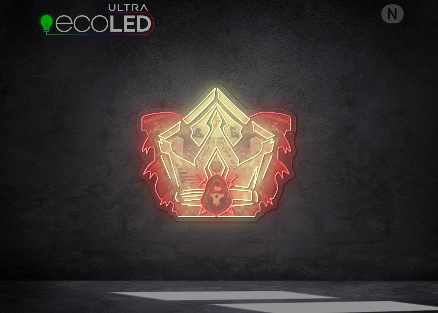 Individuelles Neonschild