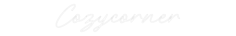Individuelles Neon: Cozycorner